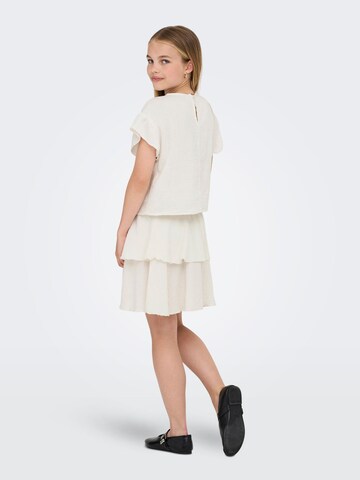 Gonna 'KOGThyra' di ONLY GIRLS in bianco