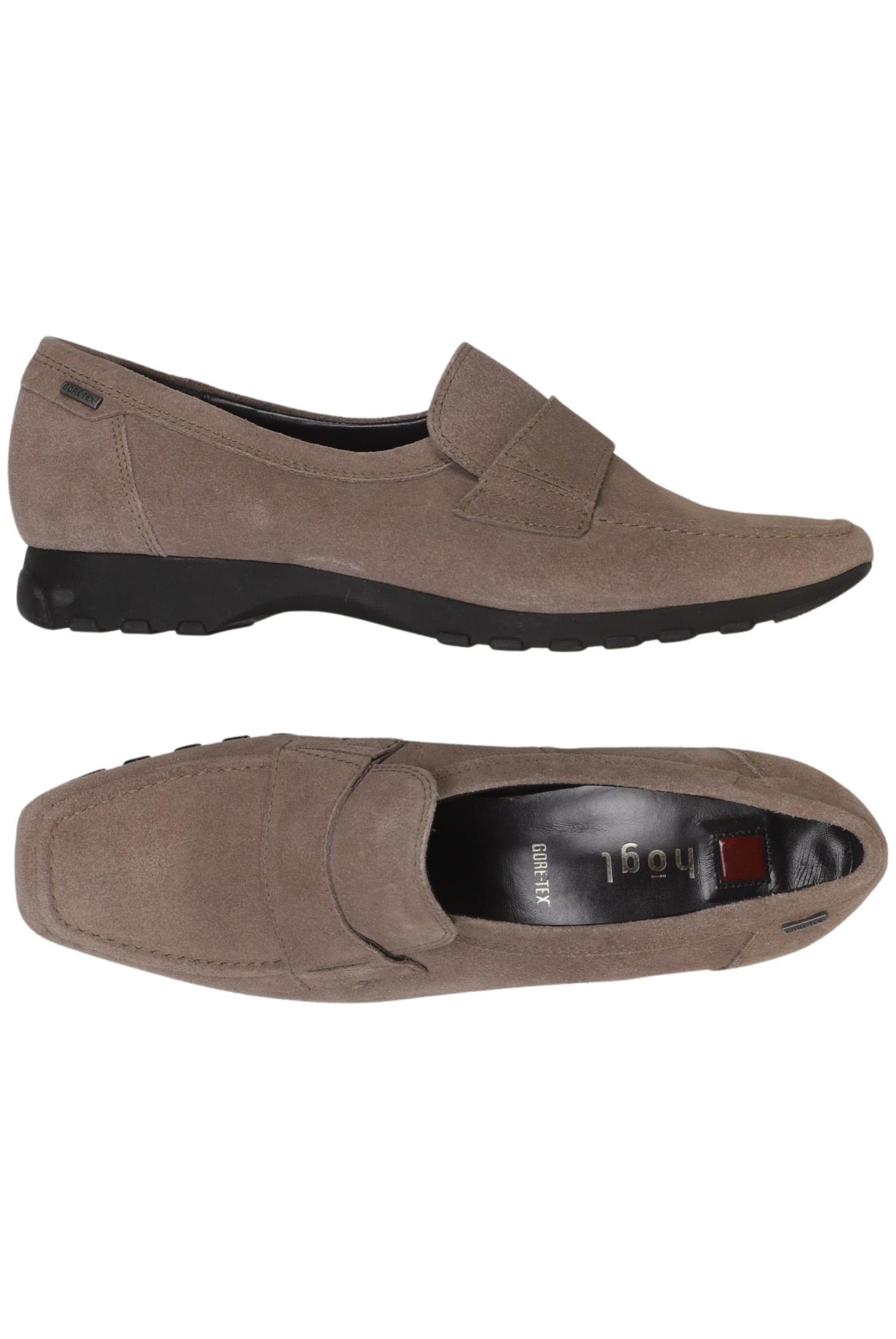 Högl Flats & Loafers in 38 in Beige: front