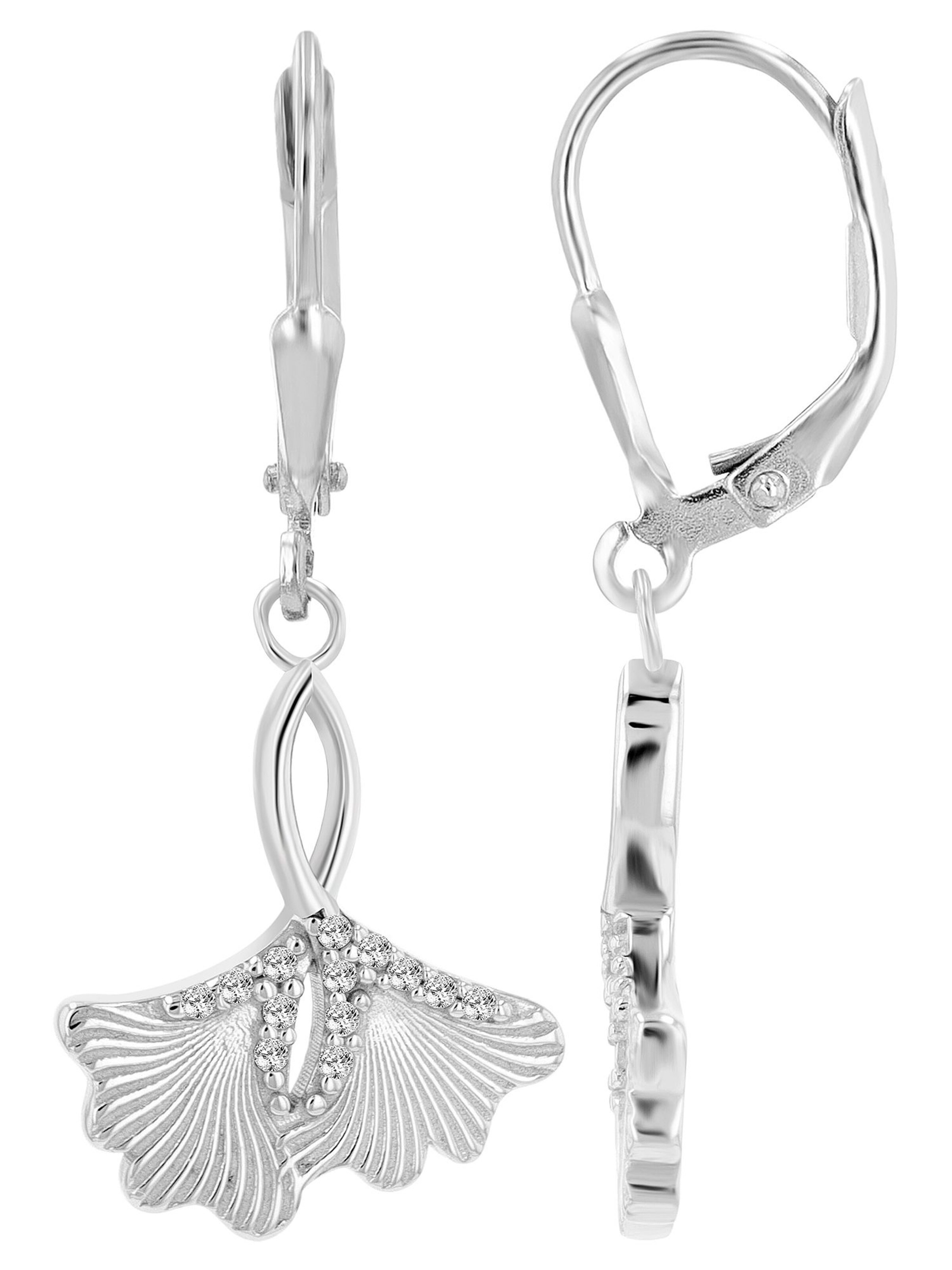 Akzent Earrings 'Mariken, 925 Sterlingsilber, langlebig' in Silver