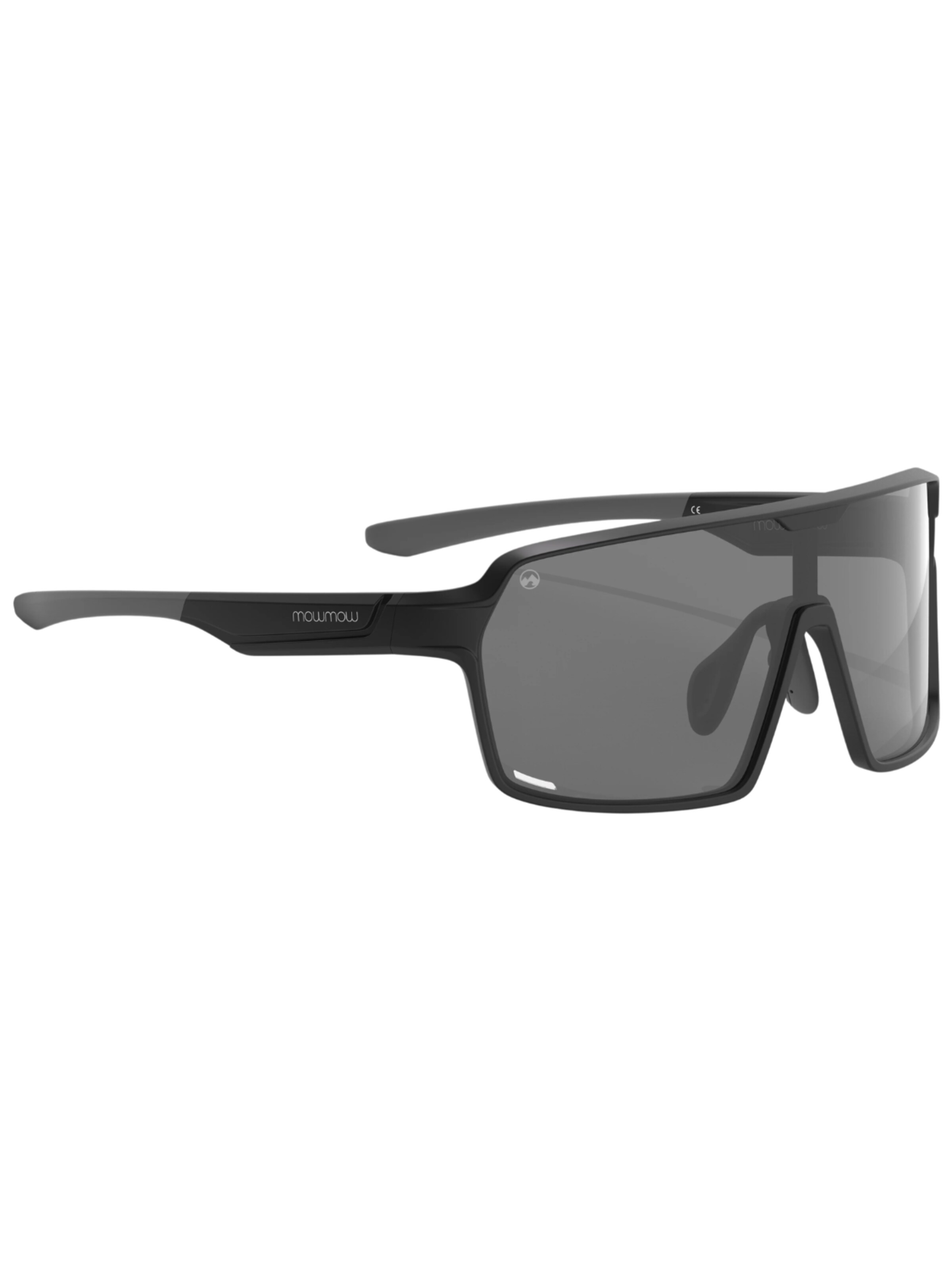 Mowmow Sportzonnebril 'MowMow Titan Sunglasses - Sports Glasses - Cycling Glasses - Men - Women' in Zwart