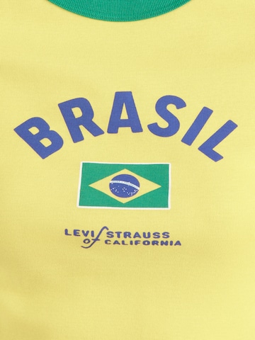 LEVI'S ® Tričko 'X WC RINGER' - Žltá