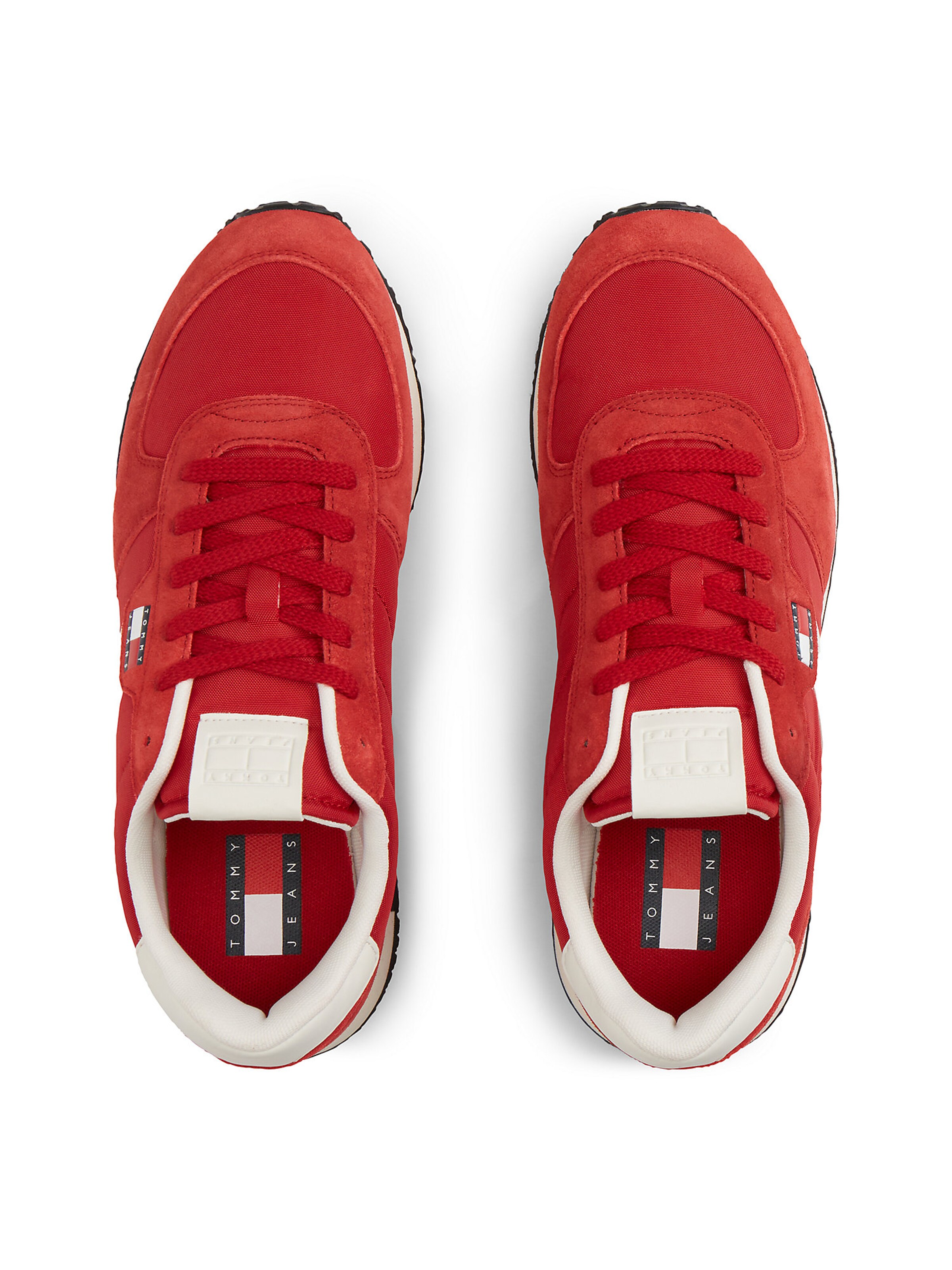 Tommy Jeans Platform trainers 'Eva Runner' in Red