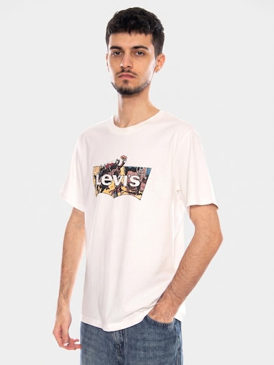 LEVI'S ® Shirt 'SS Relaxed Fit Tee' in S in de kleur Wit, Productweergave
