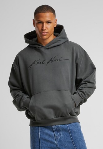 Karl Kani Sweatshirt 'Autograph' i grå: forside