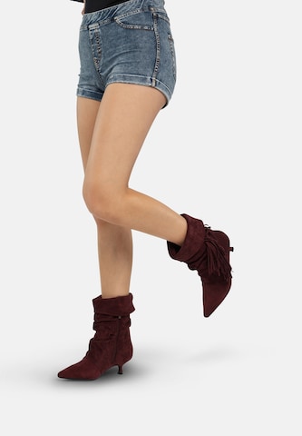 Salinyang Støvletter i rød