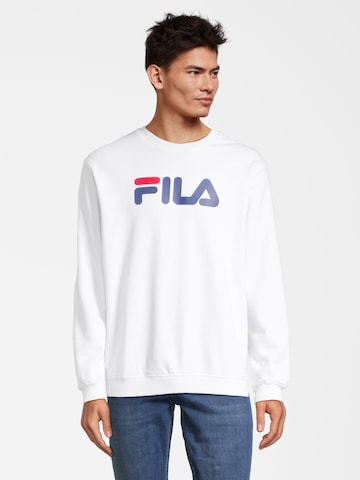 FILA Sportsweatshirt 'BARBIAN' in Wit: voorkant