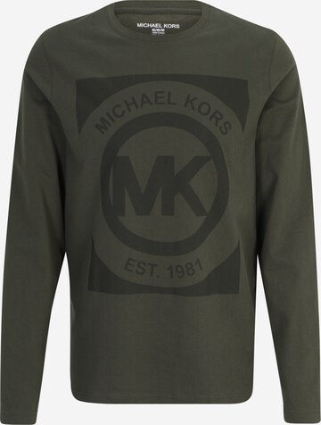 Michael Kors - Camisa 'PEACH' em verde: frente