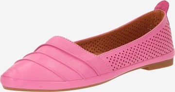 Ballerines Bata en rose : devant