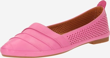 Bata Ballet Flats in Pink: front