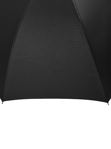 Parapluie 'Umbrella Double B Black & Gun' BOSS en gris