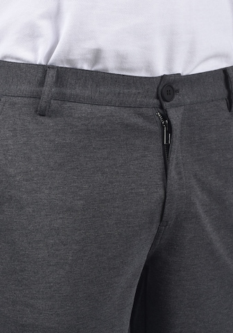 BLEND Regular Chino Pants 'Pancho' in Grey