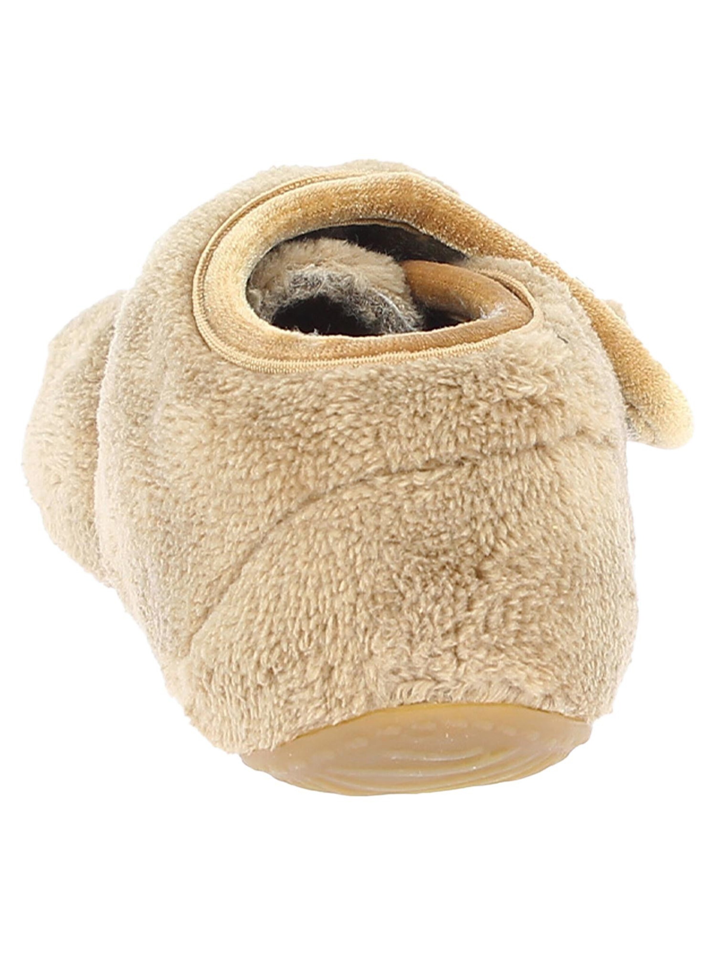 Living Kitzbühel Slippers 'Samt' in Brown