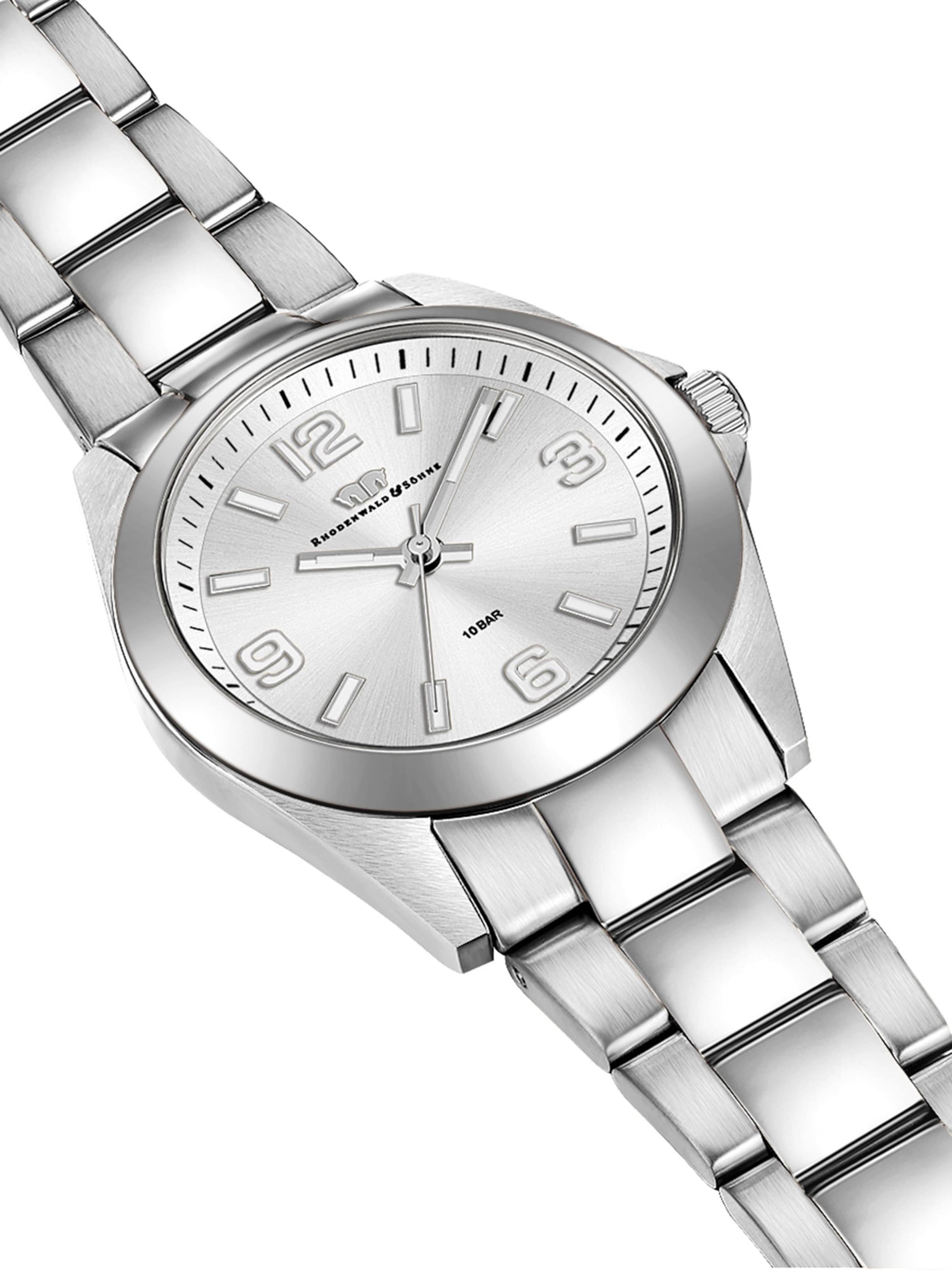 Rhodenwald & Söhne - Reloj analógico en plata