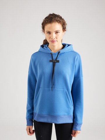 On Sports sweater in Blue: front
