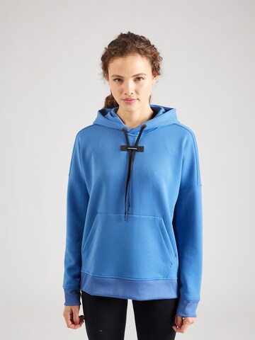 Pullover sportivo di On in blu: frontale