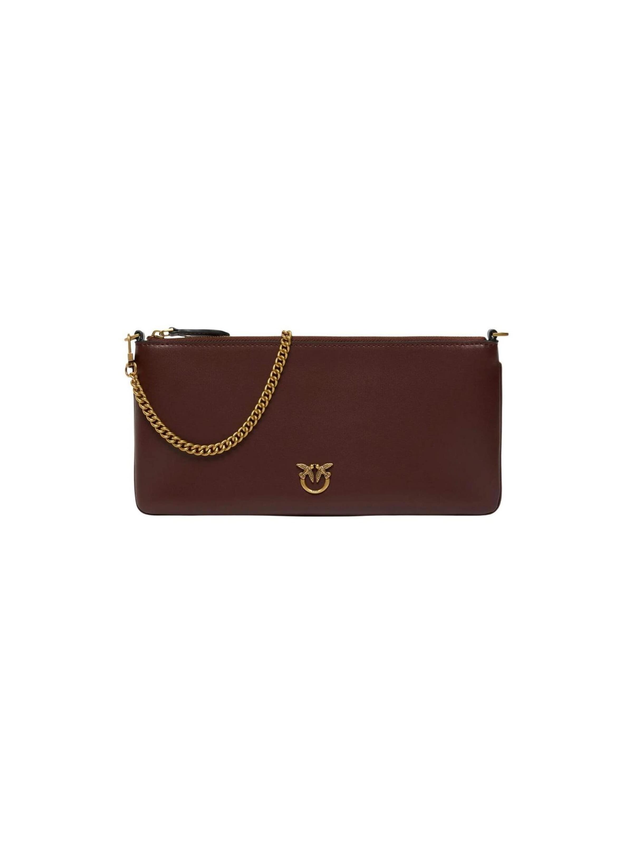 PINKO - Cartera 'NEW HORIZONTAL FLAT VITELLO SE 107669 A0F1' en rojo
