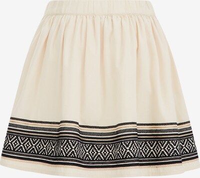 WE Fashion Rok in de kleur Beige / Zwart, Productweergave