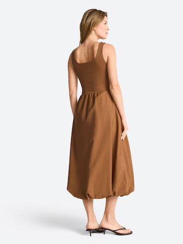 Rich & Royal Dress in Brown