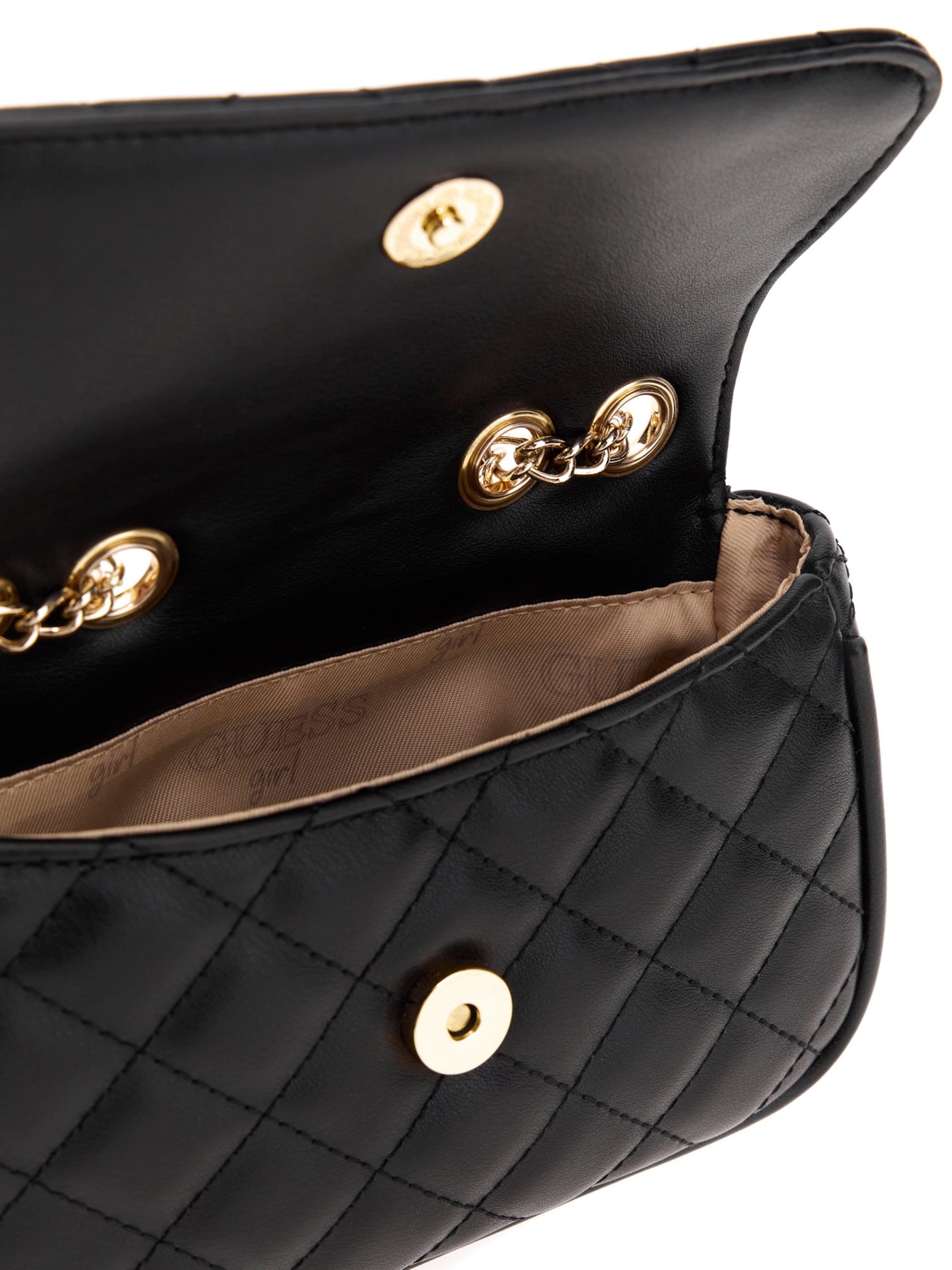 Geantă de umăr de la GUESS pe negru