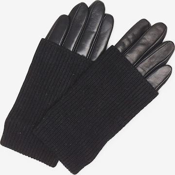 MARKBERG Full Finger Gloves in Black: front