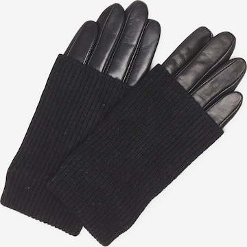 Gants MARKBERG en noir : devant