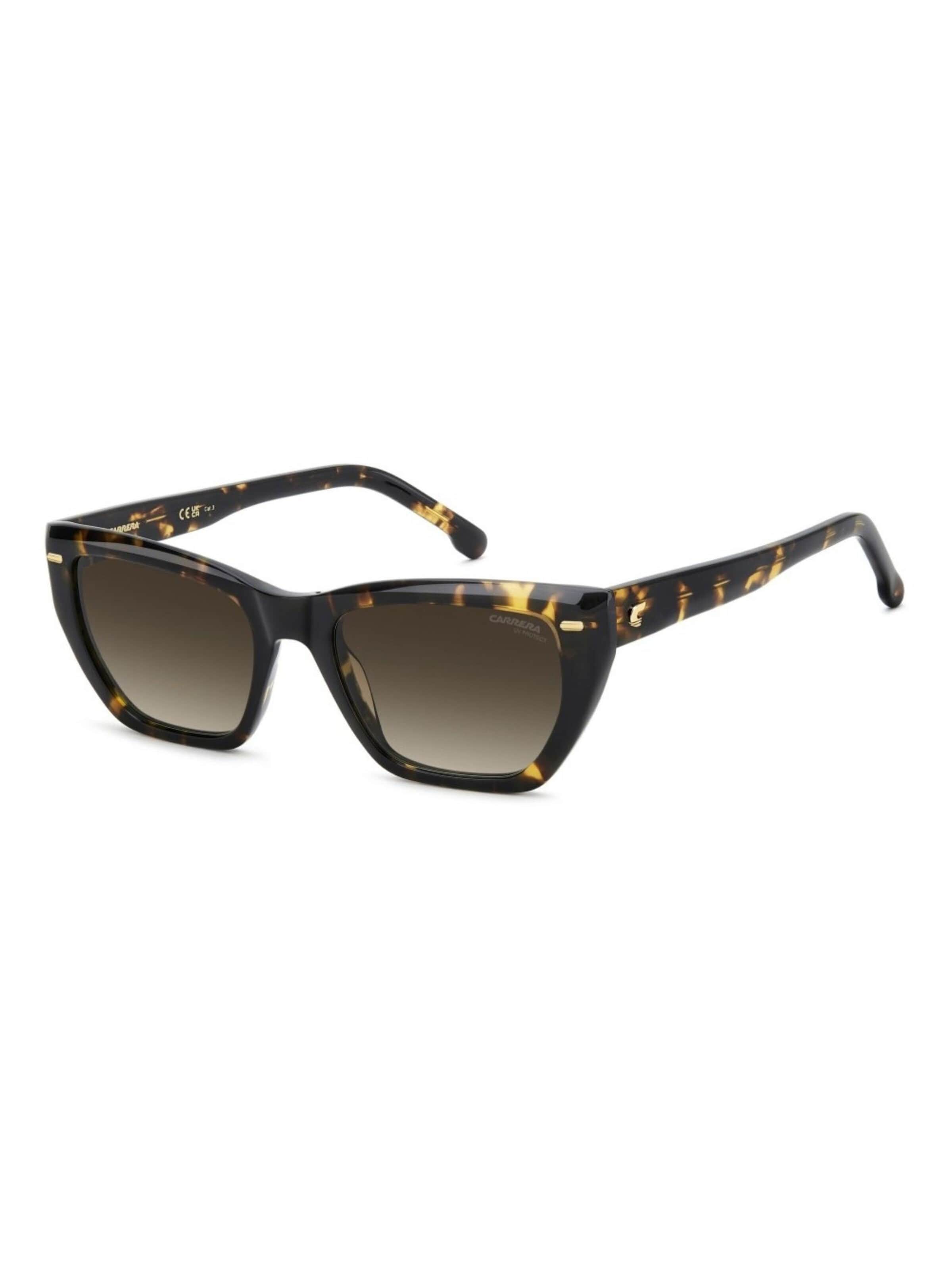 Carrera Sonnenbrille in Gelb: Vorderseite