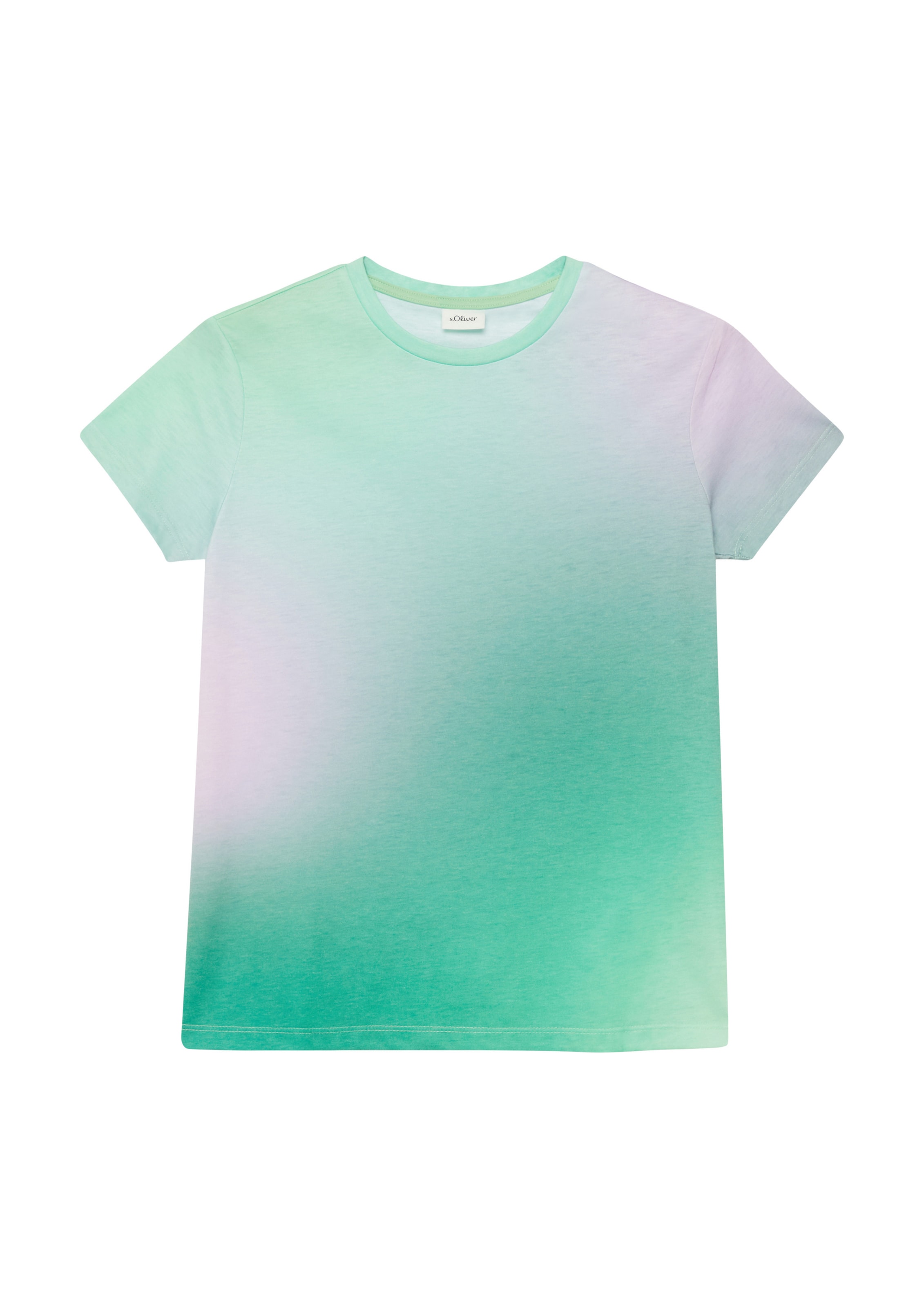 T-Shirt s.Oliver en vert : devant
