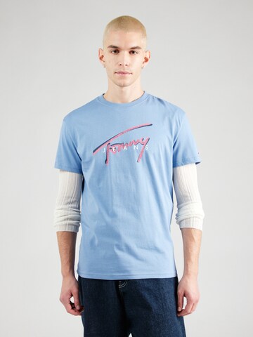 Maglietta di Tommy Jeans in blu: frontale