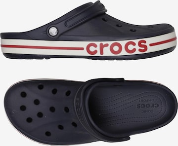 Crocs Sandalen 48 in Blau: Vorderseite