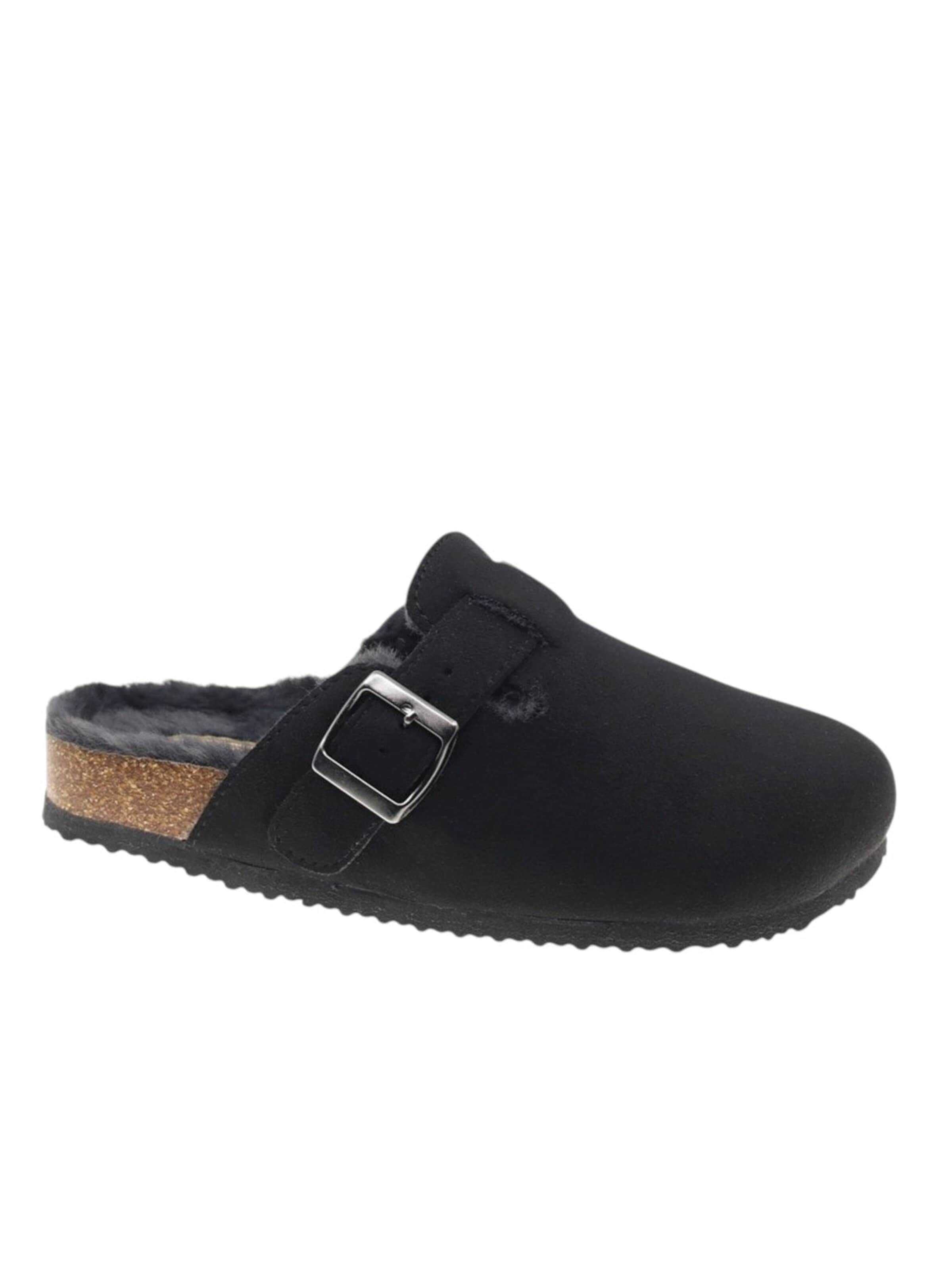 Beppi Huisschoenen 'Casual Slipper' in Zwart: voorkant