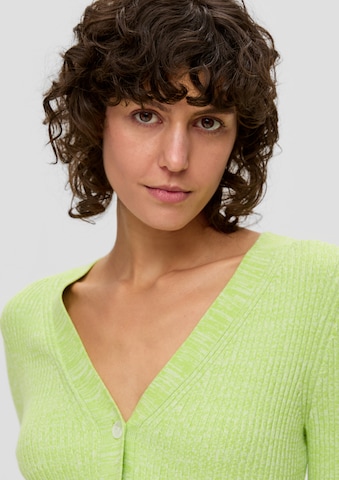 Cardigan s.Oliver en vert