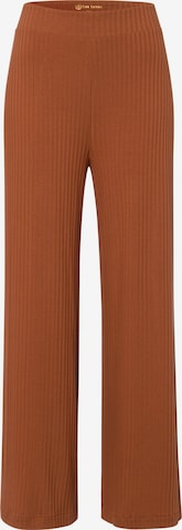 Pantalon 'Michelle' Les Lunes en marron : devant