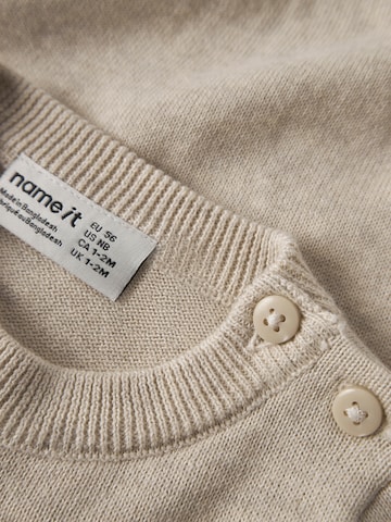 NAME IT Trui 'NBMHAPS' in Grijs