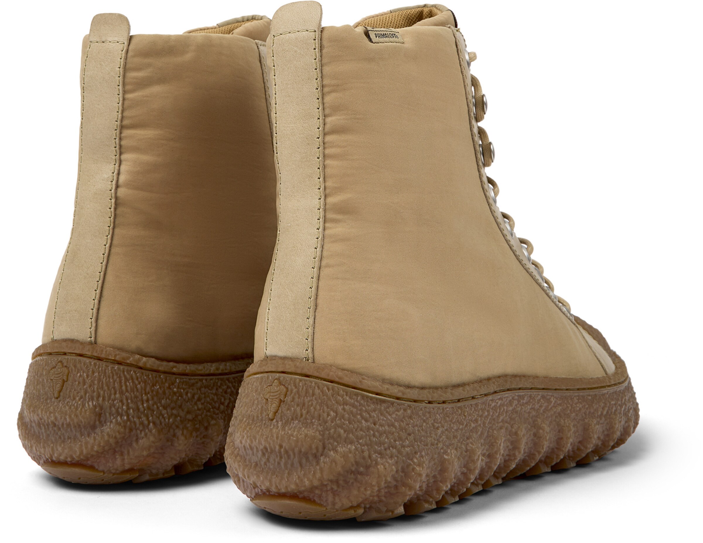 Bottines à lacets 'Ground' CAMPER en beige