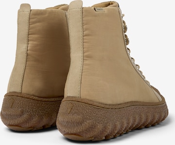 Bottines à lacets 'Ground' CAMPER en beige