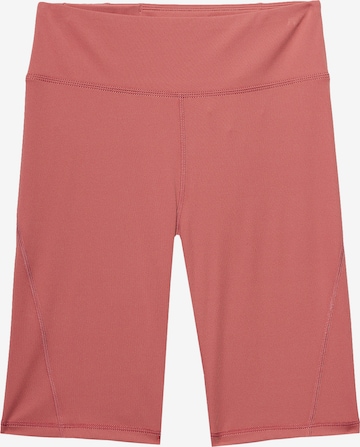 Regular Pantalon de sport 4F en orange : devant