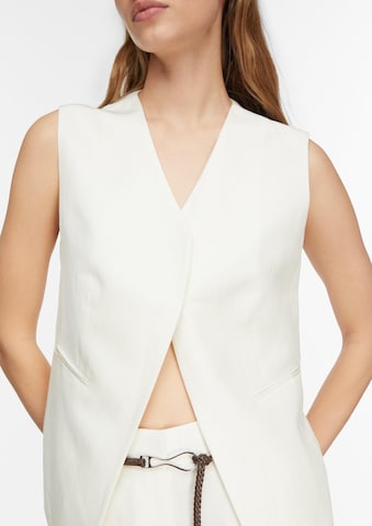 Gilet COMMA en blanc