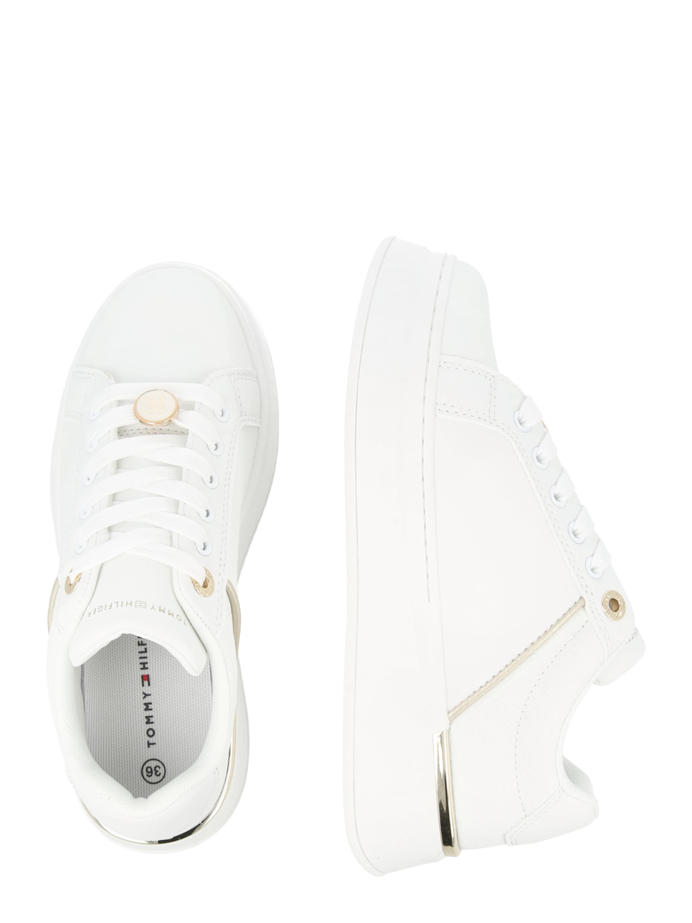Sneaker 'MILA' de la TOMMY HILFIGER pe alb