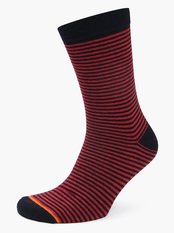Suitable Socks in Red: front