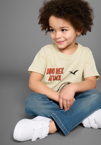 Kidsworld T-Shirt in Beige
