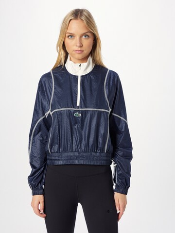 Lacoste Sport - Chaqueta de chándal en azul: frente