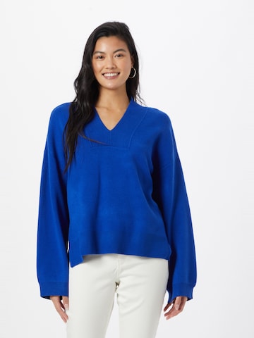 Fransa Sweater 'SALLY' in Blue: front