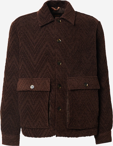 MOS MOSH Välikausitakki 'Luis Clair' värissä ruskea: etupuoli