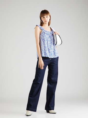 Camicia da donna 'Lin' di Marks & Spencer in blu