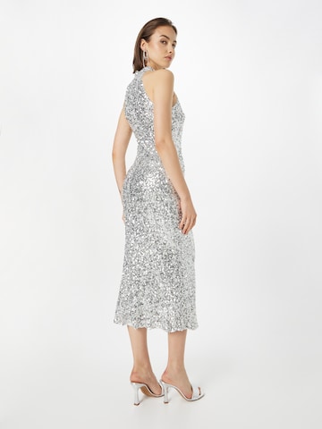 Robe de cocktail Oasis en argent