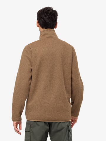 JACK WOLFSKIN Funktionele fleece-jas 'ROBSON FJORD' in Bruin