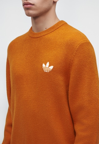 Pull-over 'Trefoil Essentials' ADIDAS ORIGINALS en marron