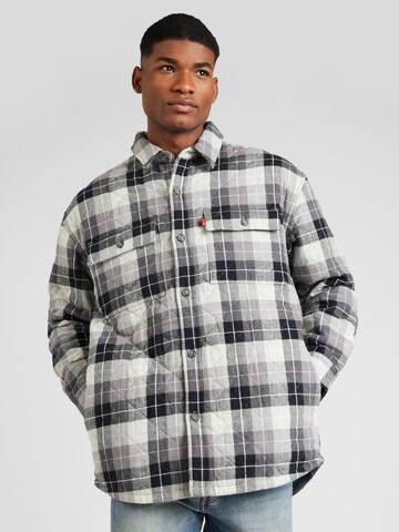 LEVI'S ® Tussenjas 'Bernal Heights Overshirt' in Wit: voorkant