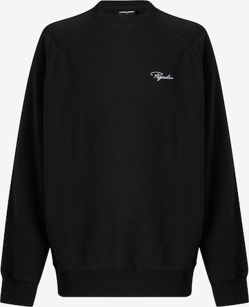 Sweat-shirt 'SIGNAR' Pegador en noir : devant