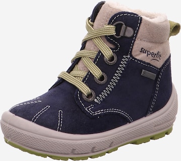 SUPERFIT Snow Boots 'Groovy' in Blue: front